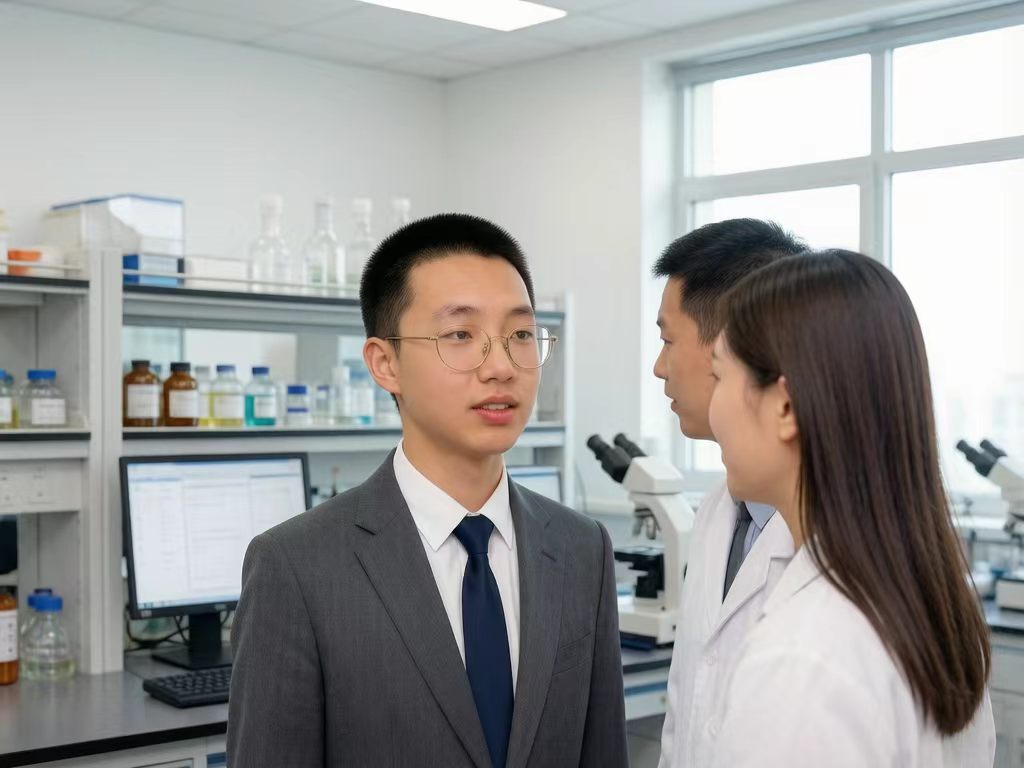 赵晓鸟副所长正在检查各个部门工作