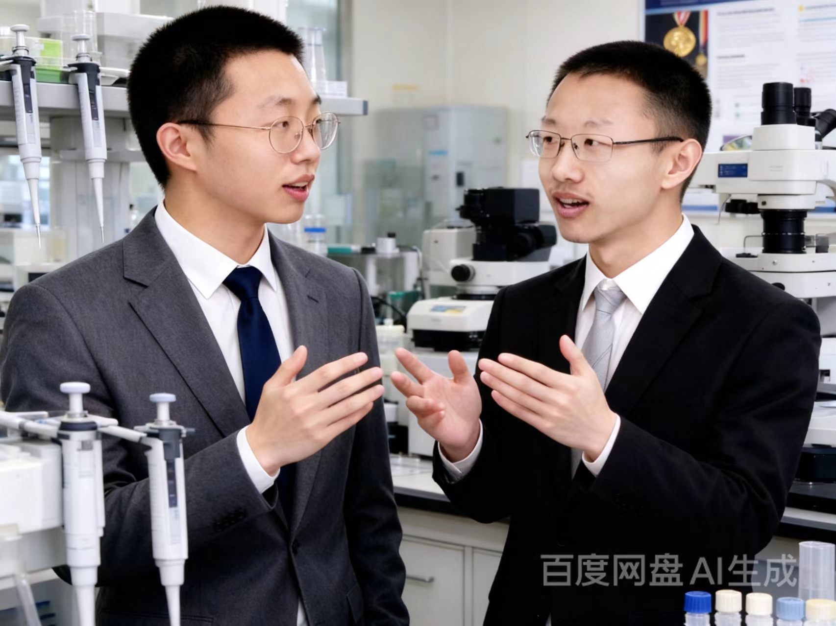 赵晓鸟副所长与陈仁杰教授讨论意见
